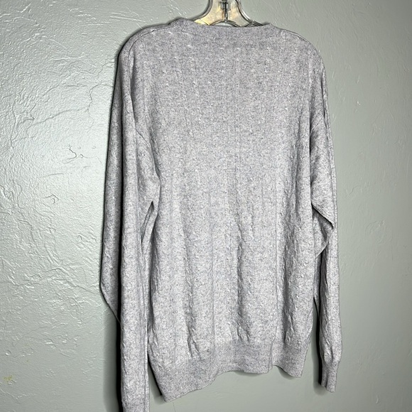 I Levrieri Men’s Cashmere Silk Cable Knit Sweater - Picture 6 of 6